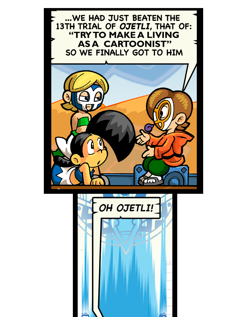 Macoatl - Episode 431, Page 1: Tik and Ojetli