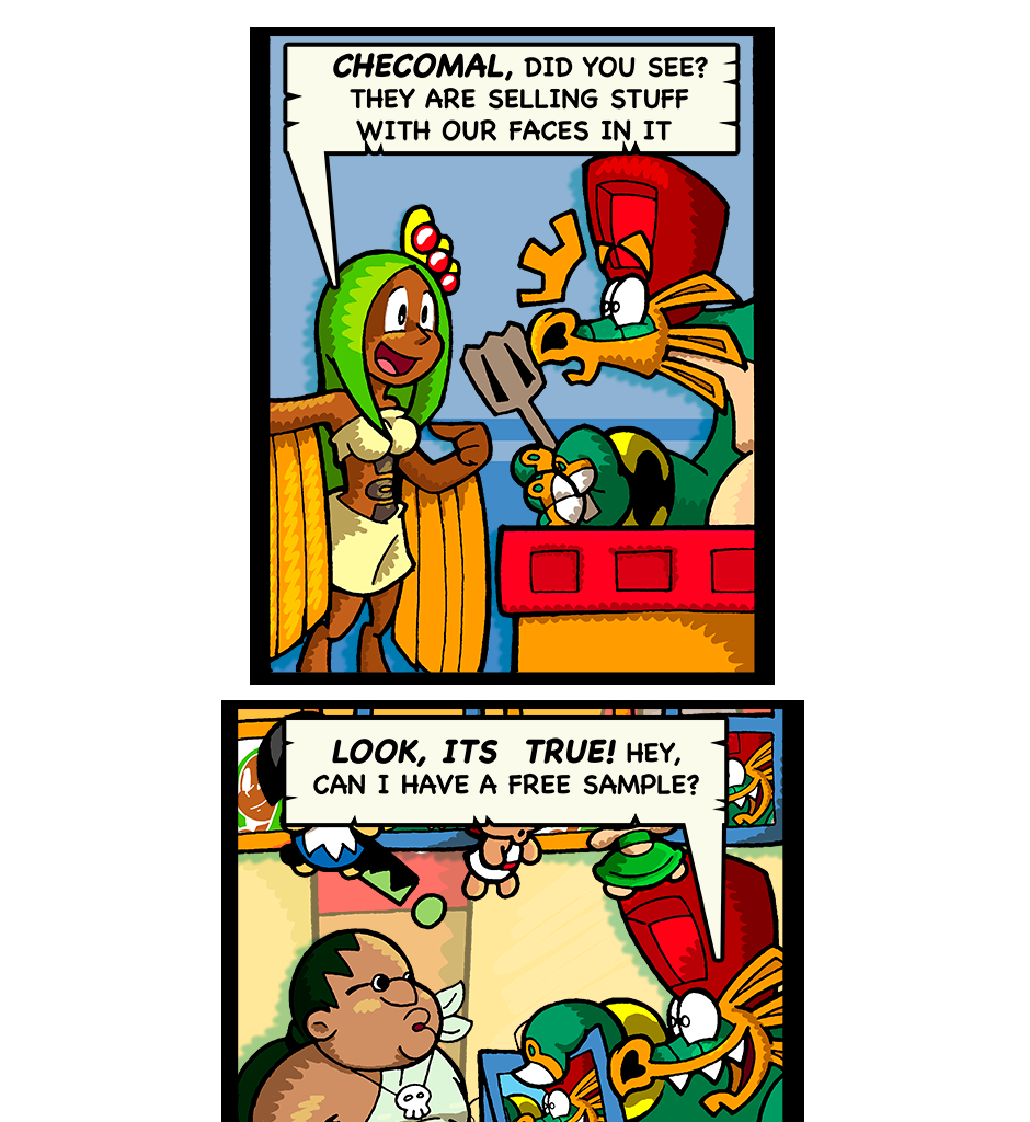 Macoatl - Episode 434, Page 1:  Copies