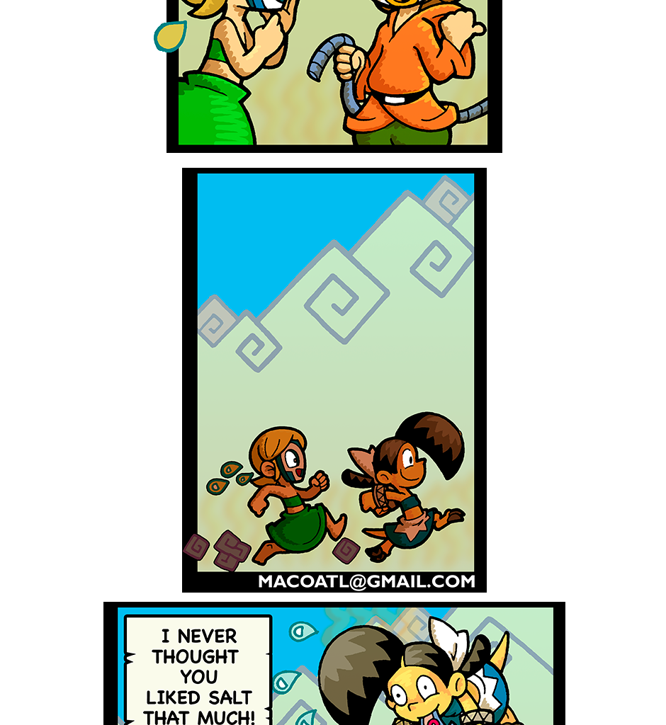 Macoatl - Episode 436, Page 1:  Desert fish