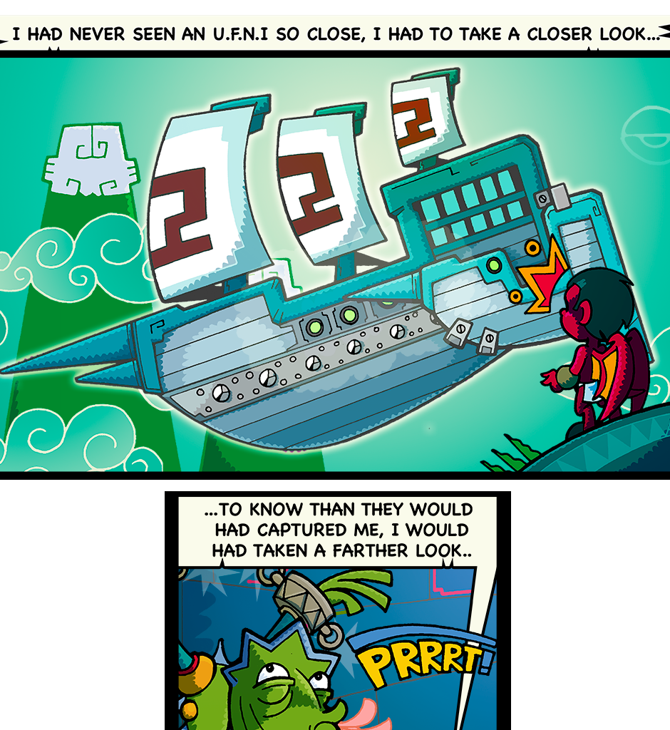 Macoatl - Episode 441, Page 1: The space ship