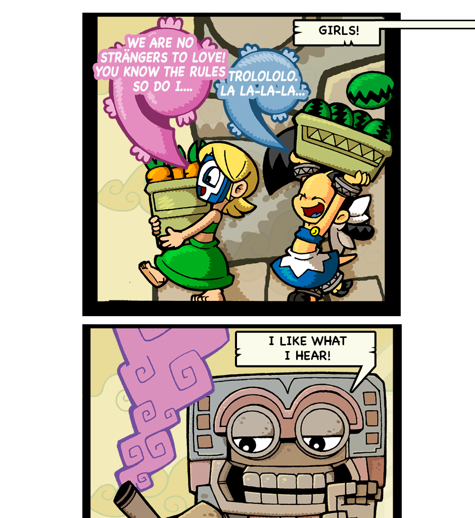 Macoatl - Episode 452, Page 1:  The music business