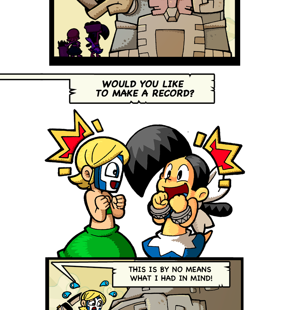 Macoatl - Episode 452, Page 1:  The music business