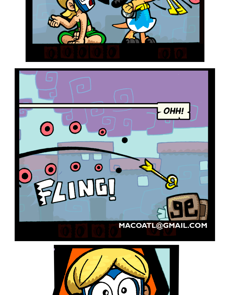 Macoatl - Episode 459, Page 1: The weird gift