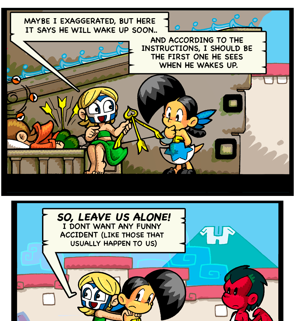 Macoatl - Episode 460, Page 1: Taking precautions