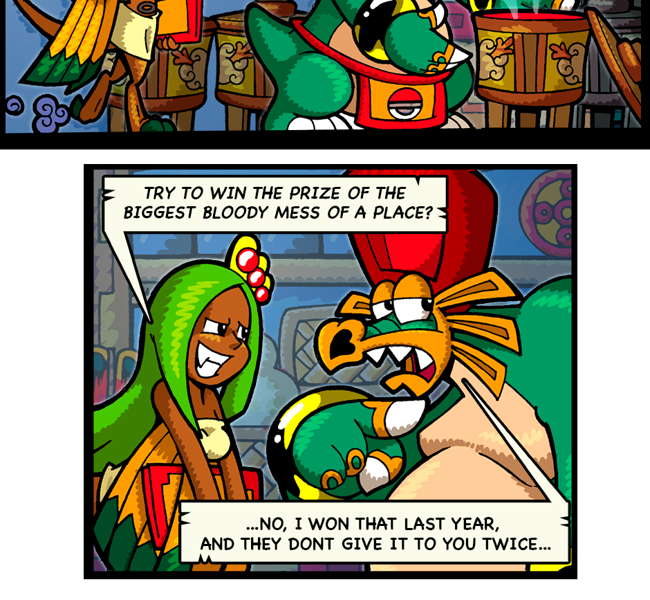 Macoatl - Episode 461, Page 1: The Leach king