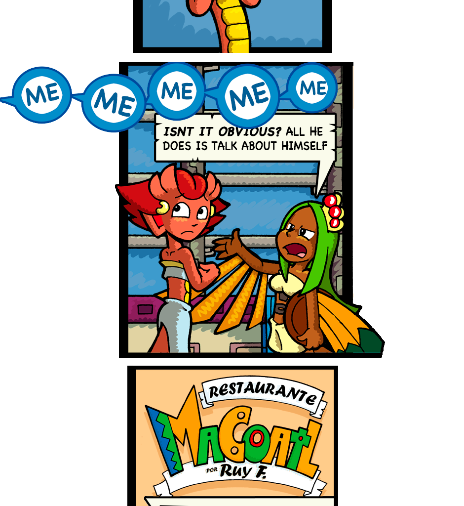 Macoatl - Episode 465, Page 1: Wide shoulders