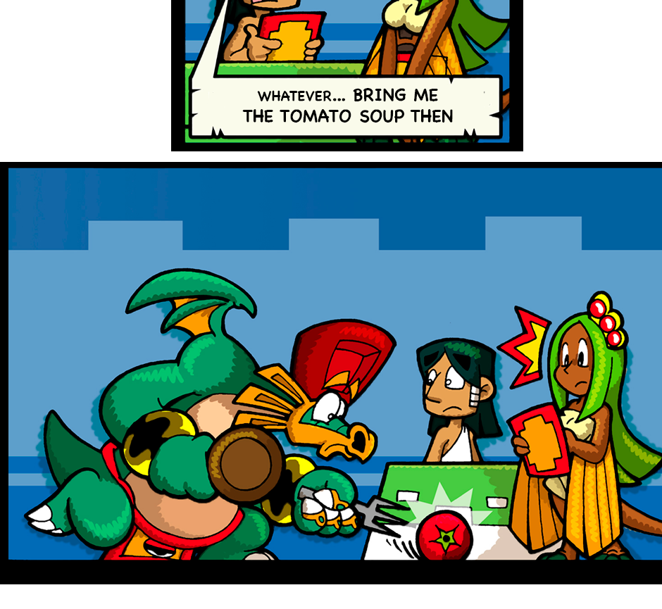 Macoatl - Episode 466, Page 1:  Snail soup