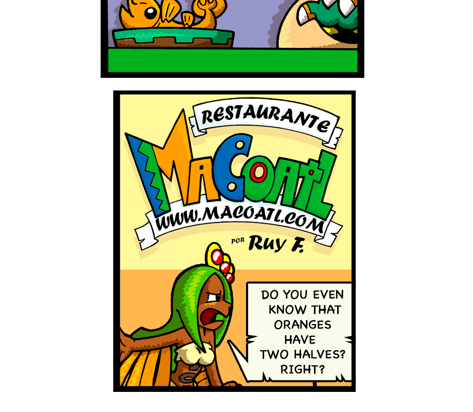 Macoatl - Episode 468, Page 1: Other half