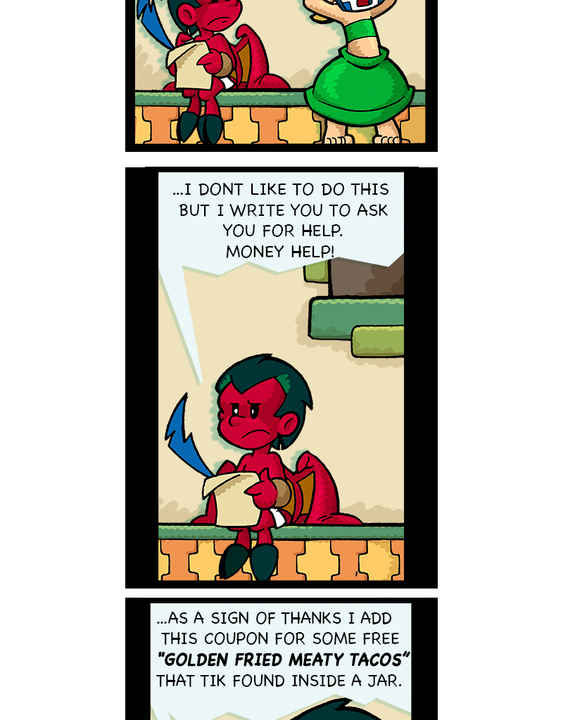 Macoatl - Episode 472, Page 1: What does it say?