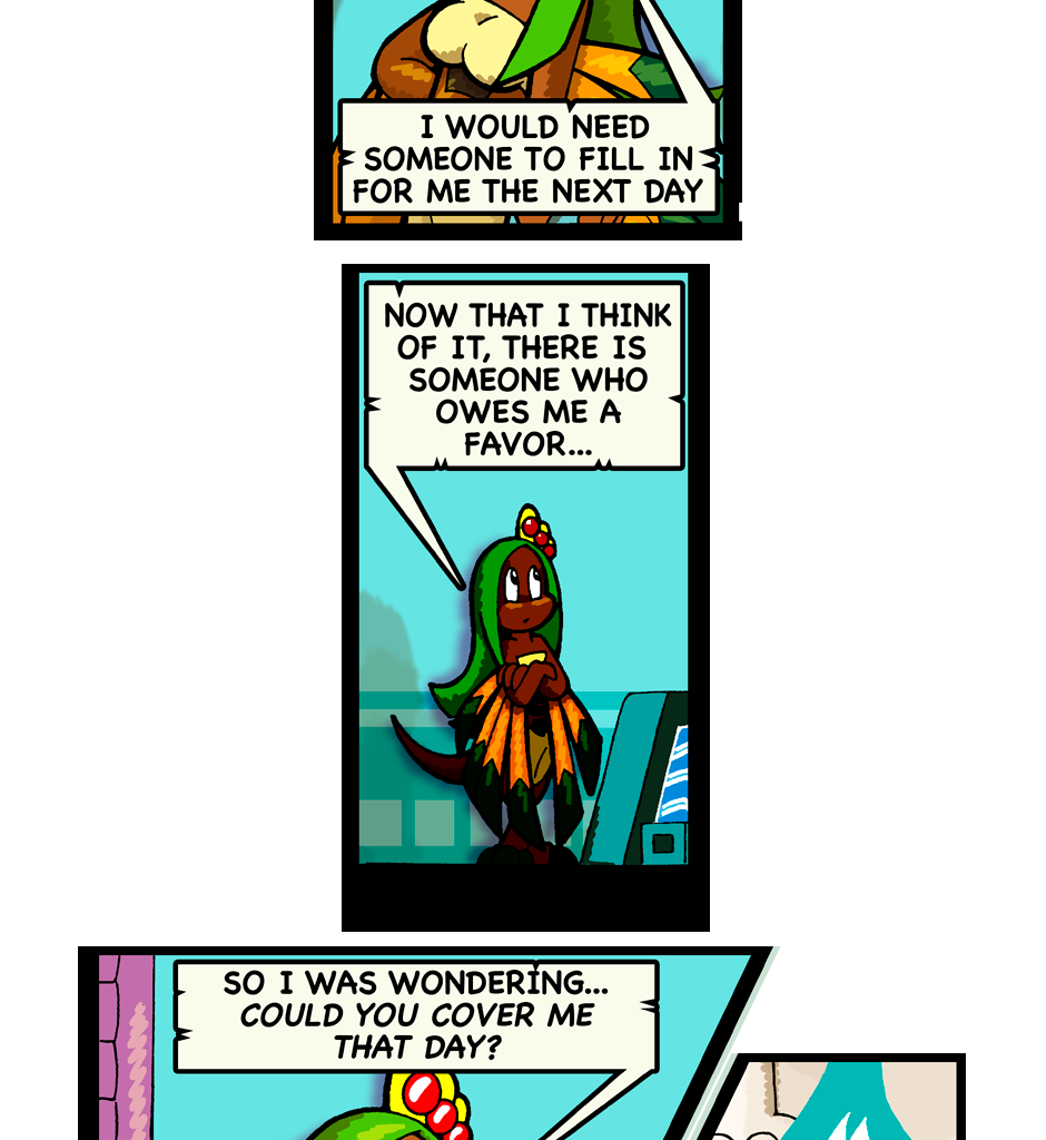 Macoatl - Episode 511, Page 1: Upcoming party
