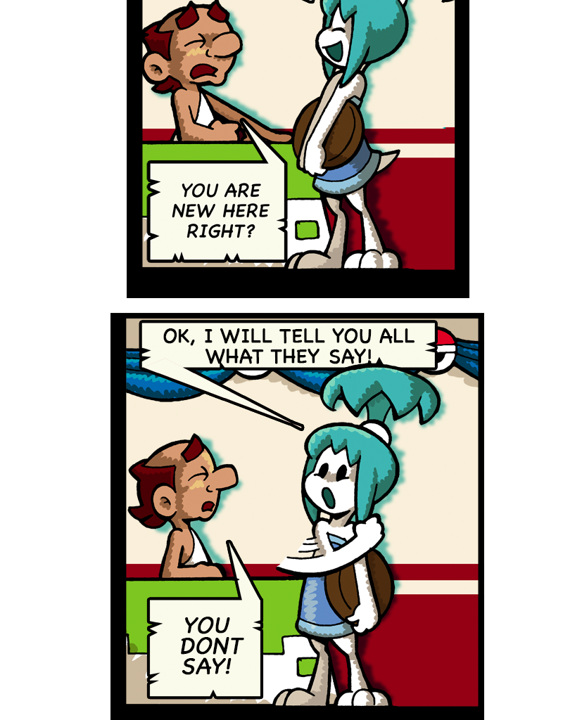 Macoatl - Episode 514, Page 1: People say Things
