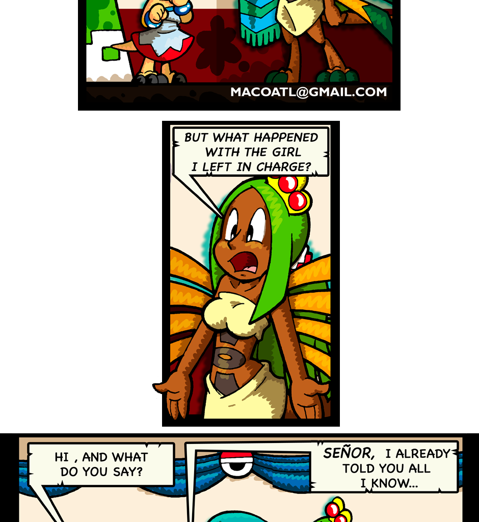 Macoatl - Episode 515, Page 1: What he said
