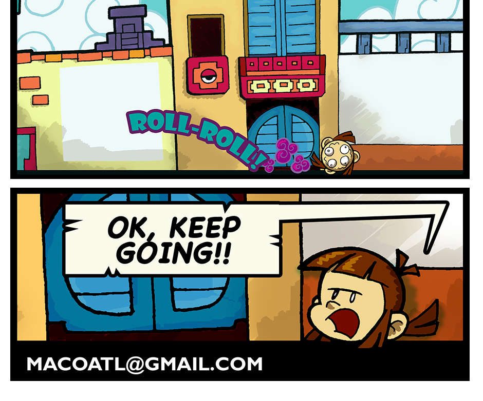Macoatl - Episode 547, Page 1: Roll on!