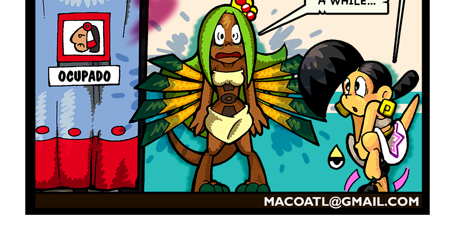Macoatl - Episode 580, Page 1:  Tik is back
