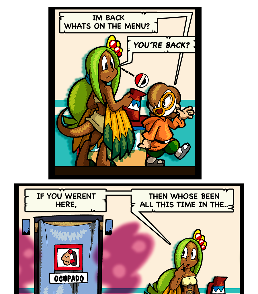 Macoatl - Episode 580, Page 1:  Tik is back