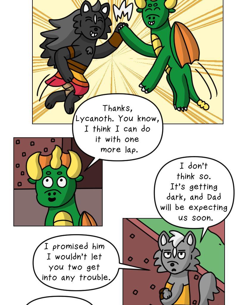 Dawn of the Fire Heart - Episode 2, Page 1: A Sudden Spark- Part One