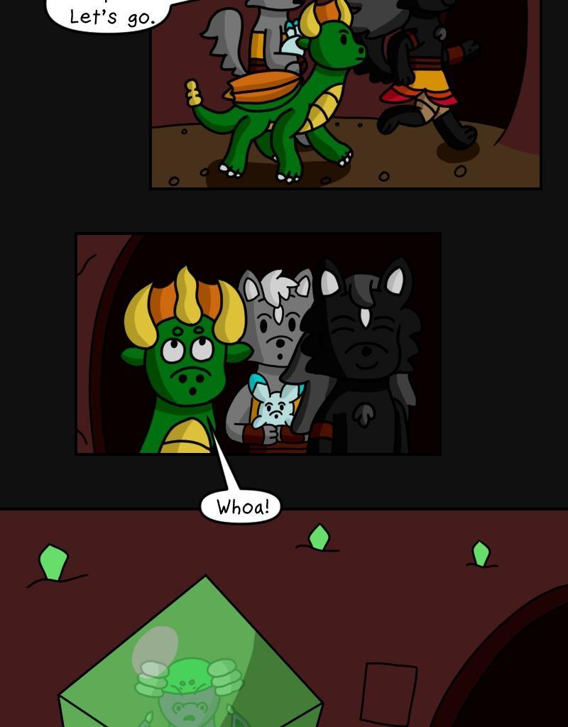 Dawn of the Fire Heart - Episode 5, Page 1: The Jade Crystal- Part Two