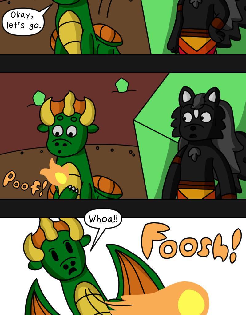 Dawn of the Fire Heart - Episode 5, Page 1: The Jade Crystal- Part Two