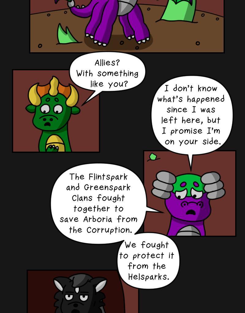 Dawn of the Fire Heart - Episode 5, Page 1: The Jade Crystal- Part Two