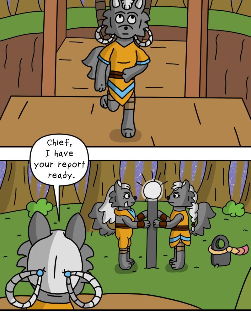 Dawn of the Fire Heart - Episode 6, Page 1: Lukewarm Welcome- Part One