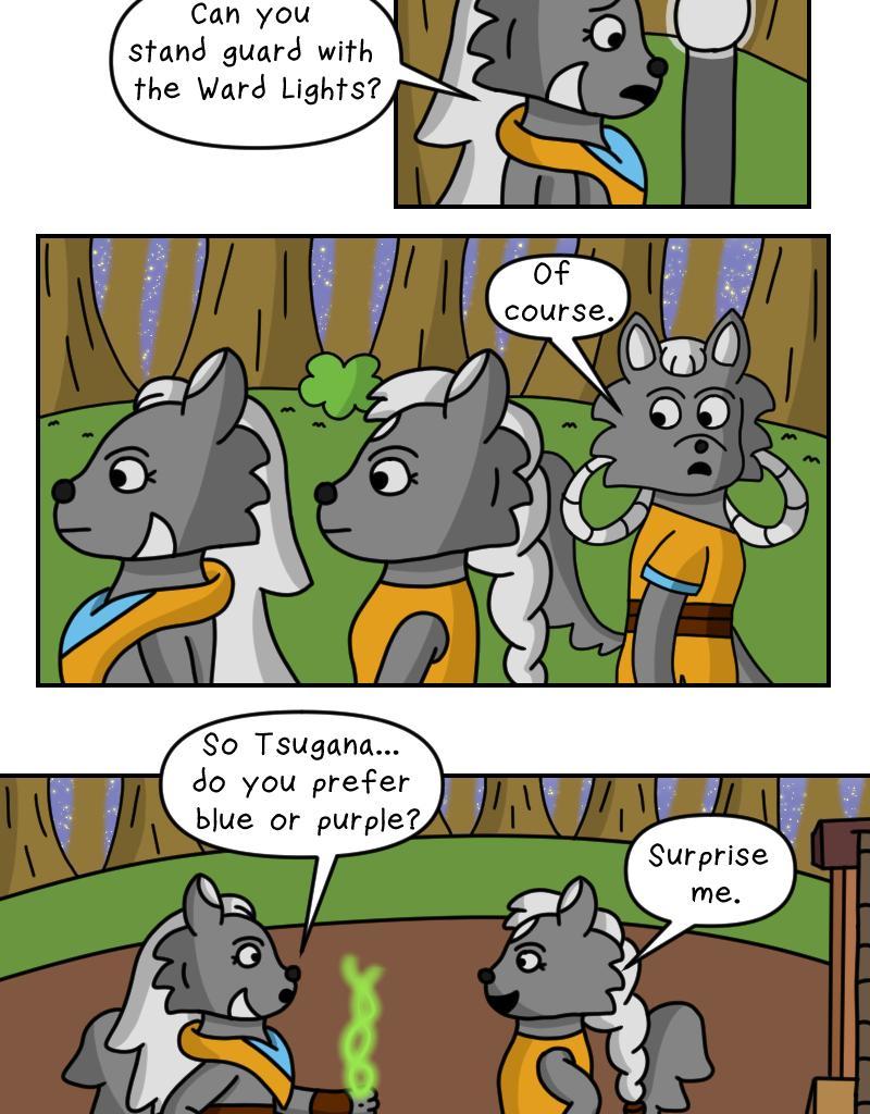 Dawn of the Fire Heart - Episode 6, Page 1: Lukewarm Welcome- Part One