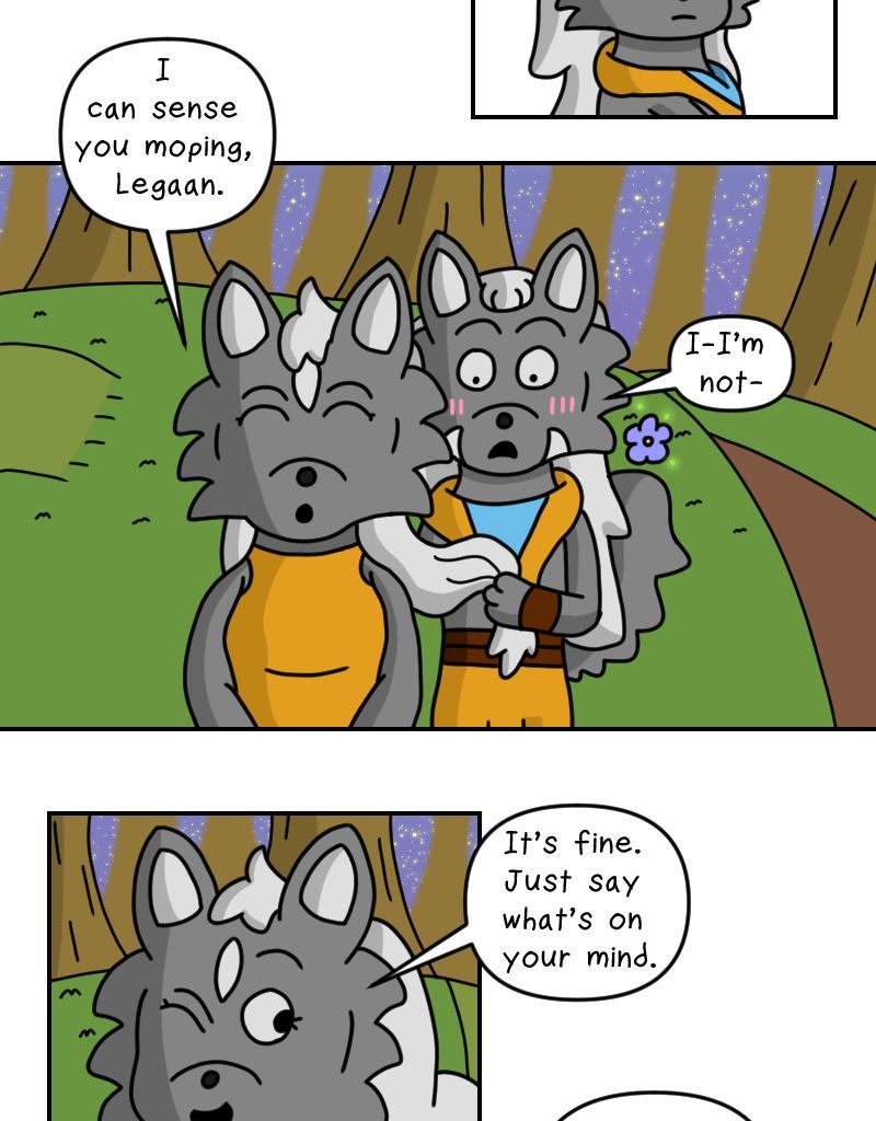 Dawn of the Fire Heart - Episode 6, Page 1: Lukewarm Welcome- Part One