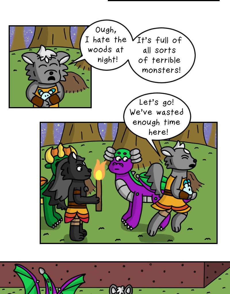 Dawn of the Fire Heart - Episode 7, Page 1: Lukewarm Welcome- Part Two