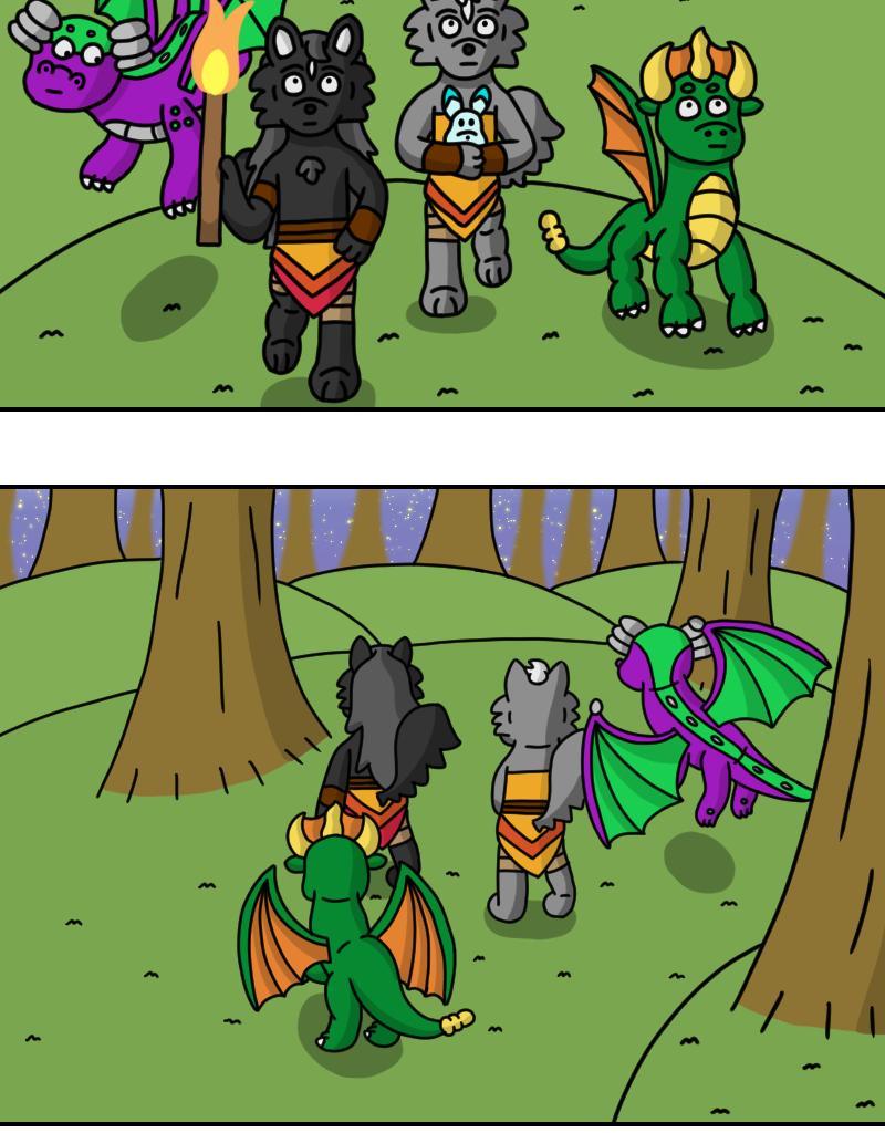 Dawn of the Fire Heart - Episode 7, Page 1: Lukewarm Welcome- Part Two