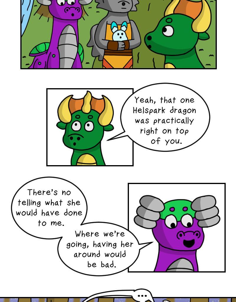 Dawn of the Fire Heart - Episode 7, Page 1: Lukewarm Welcome- Part Two