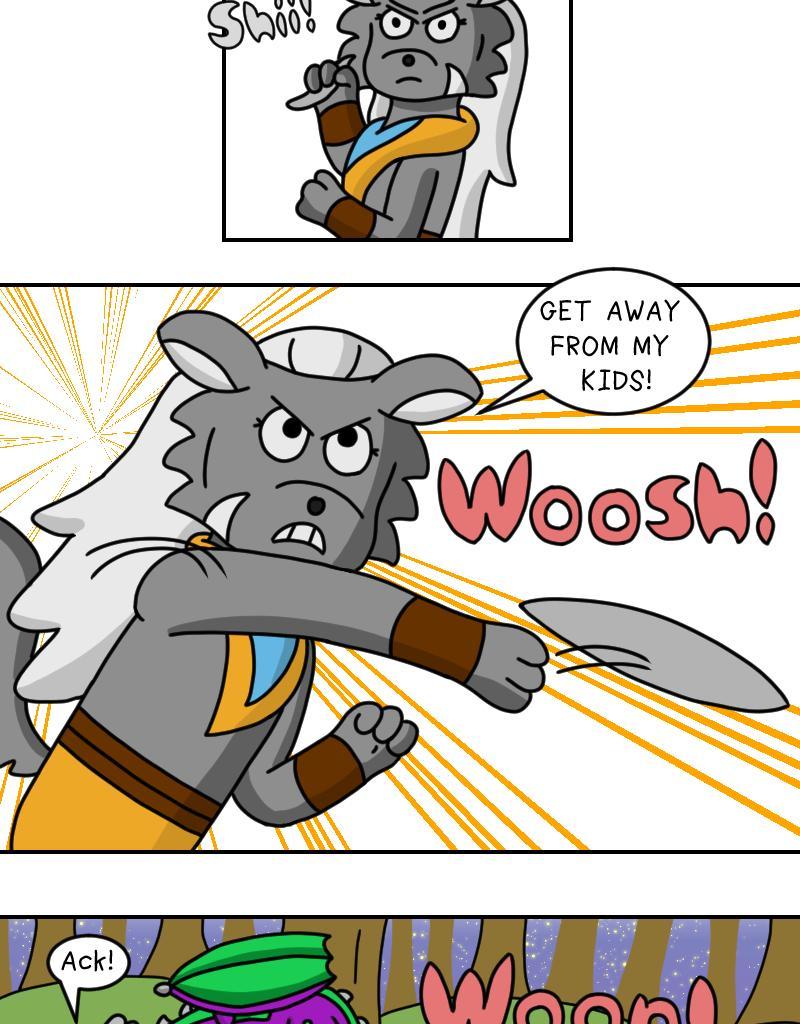 Dawn of the Fire Heart - Episode 8, Page 1: Lukewarm Welcome- Part Three