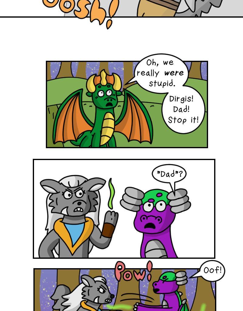 Dawn of the Fire Heart - Episode 8, Page 1: Lukewarm Welcome- Part Three