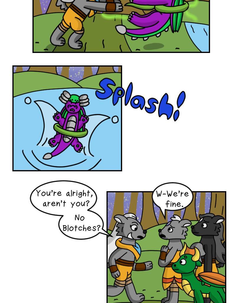 Dawn of the Fire Heart - Episode 8, Page 1: Lukewarm Welcome- Part Three