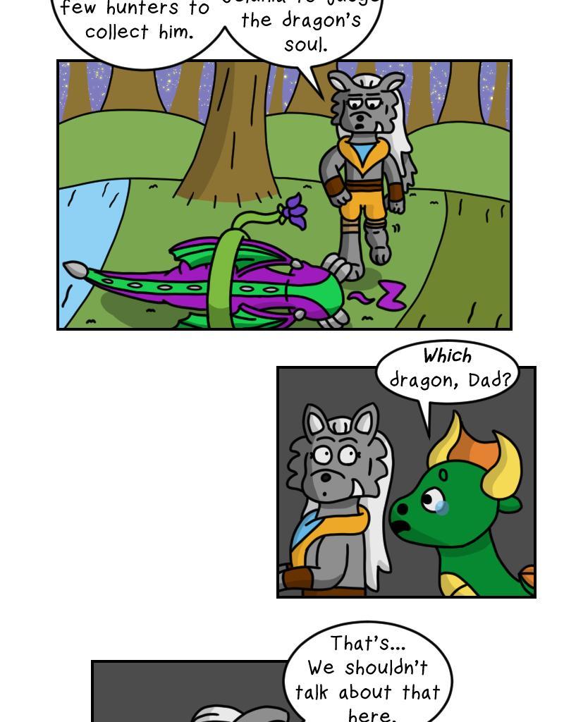 Dawn of the Fire Heart - Episode 8, Page 1: Lukewarm Welcome- Part Three