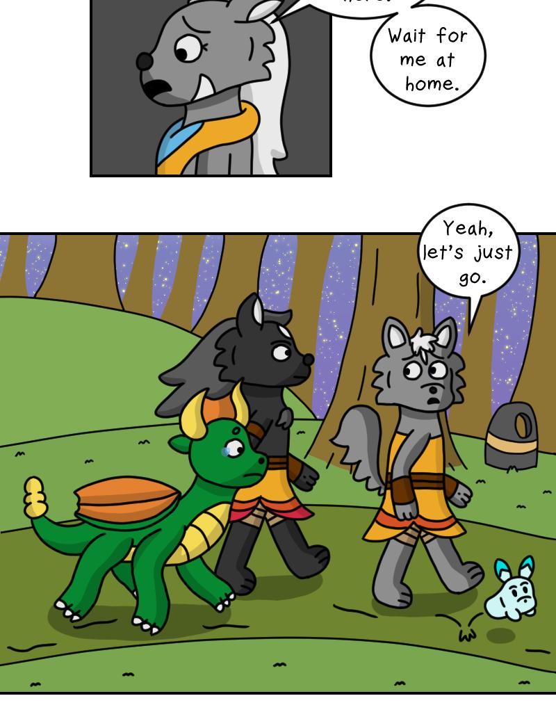 Dawn of the Fire Heart - Episode 8, Page 1: Lukewarm Welcome- Part Three