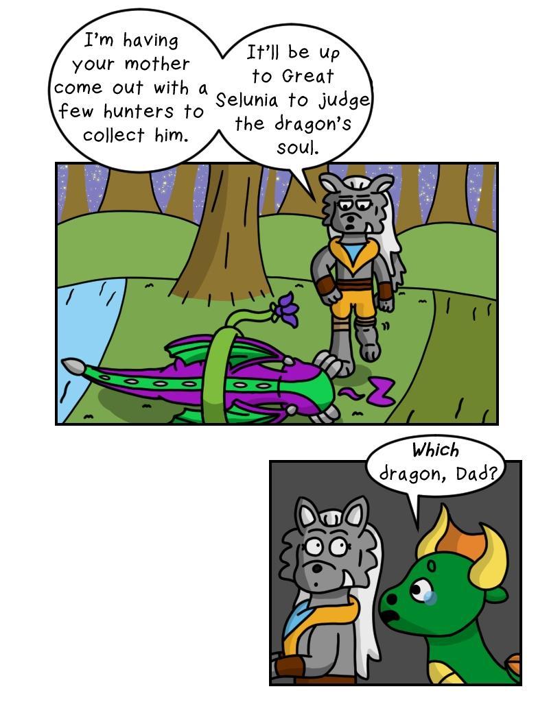 Dawn of the Fire Heart - Episode 9, Page 1: Foundling- Part One