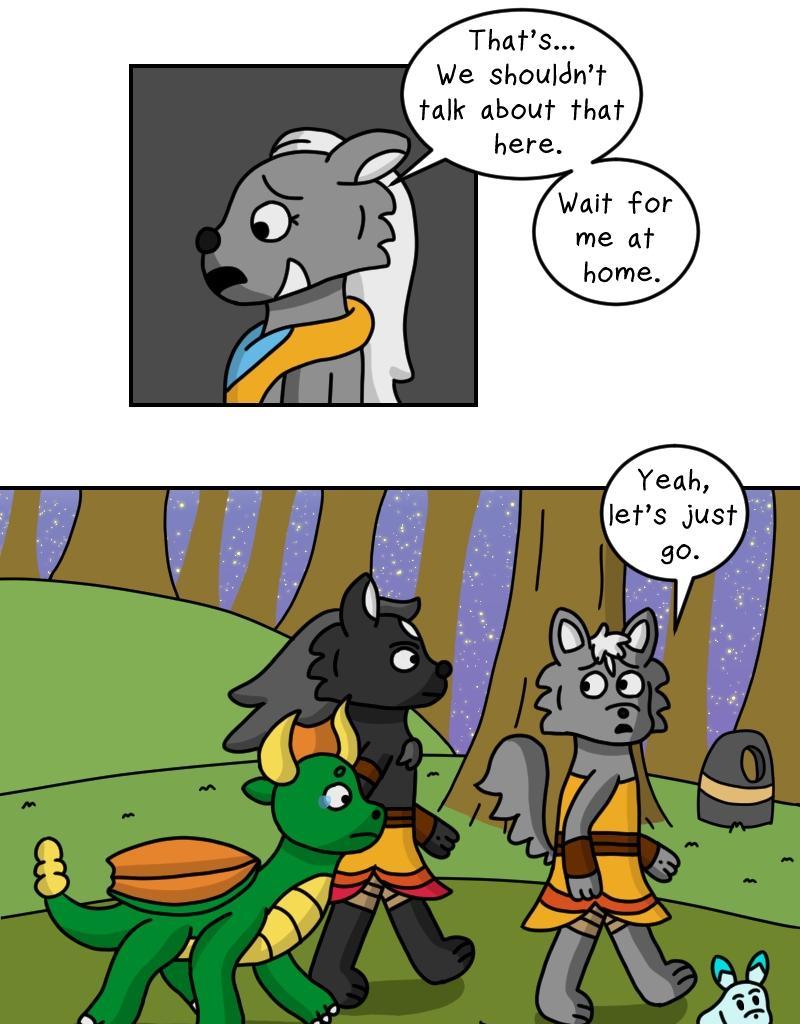 Dawn of the Fire Heart - Episode 9, Page 1: Foundling- Part One