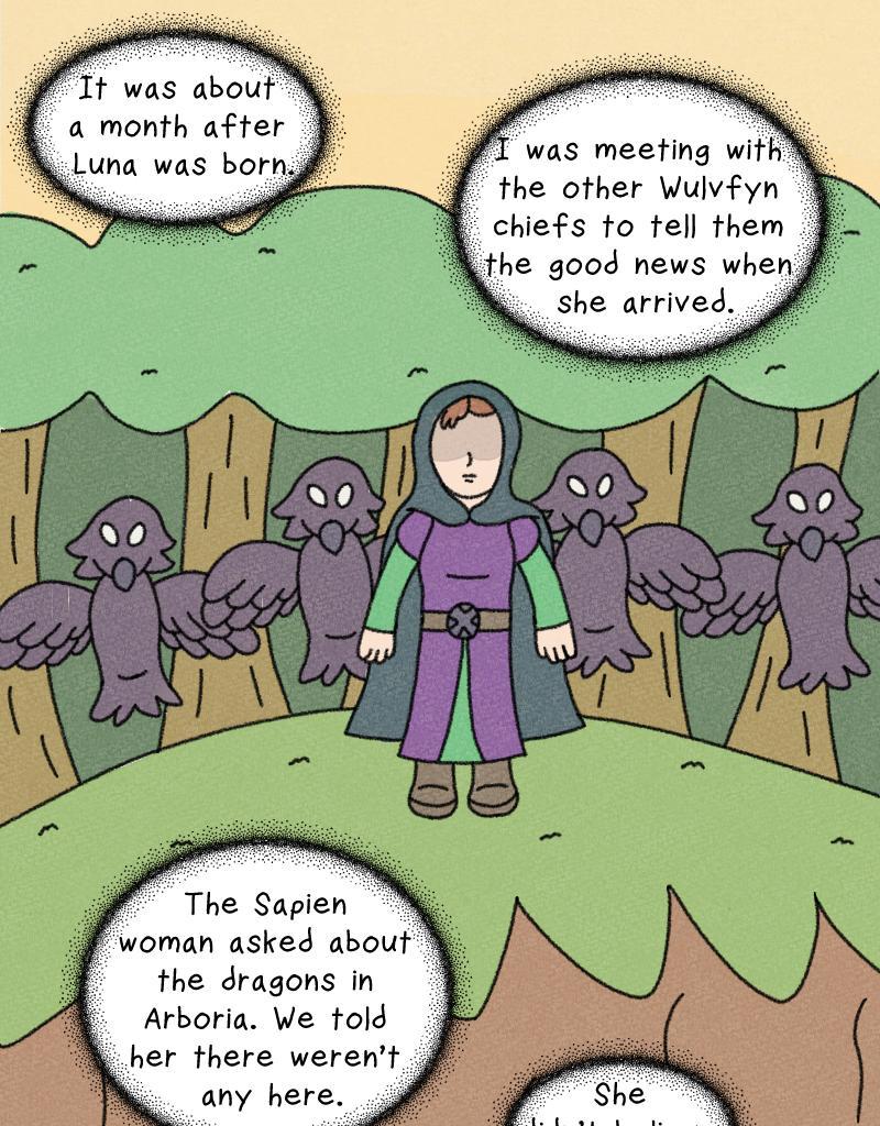 Dawn of the Fire Heart - Episode 10, Page 1: Foundling- Part Two