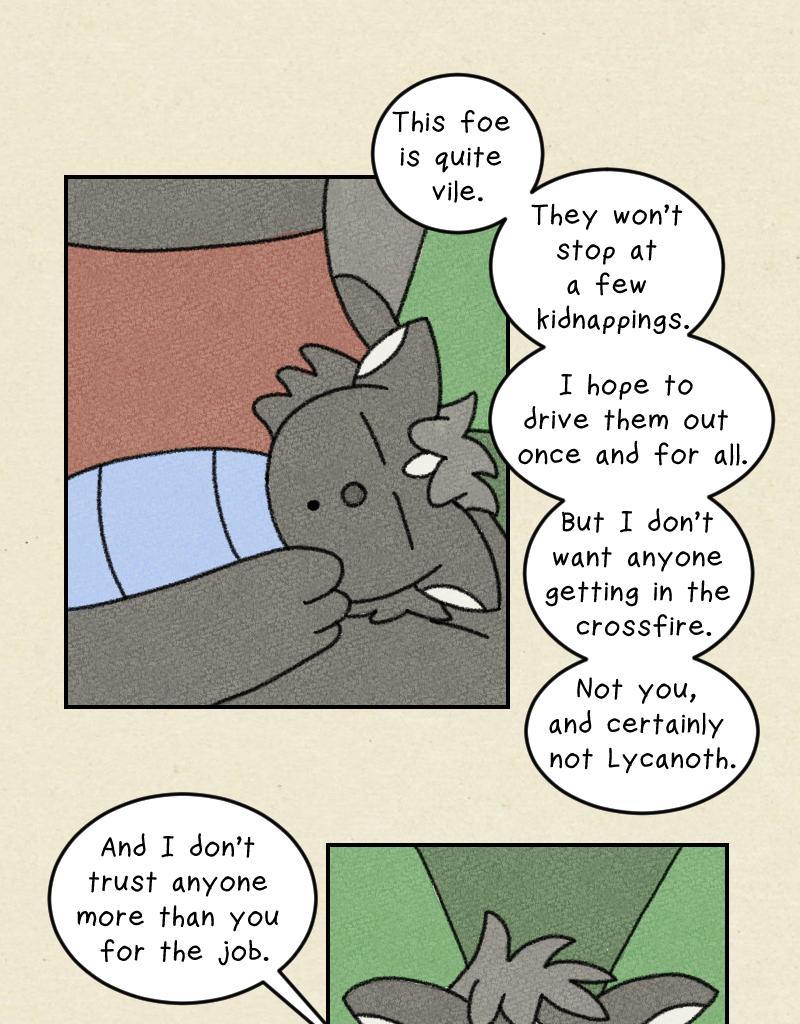 Dawn of the Fire Heart - Episode 10, Page 1: Foundling- Part Two