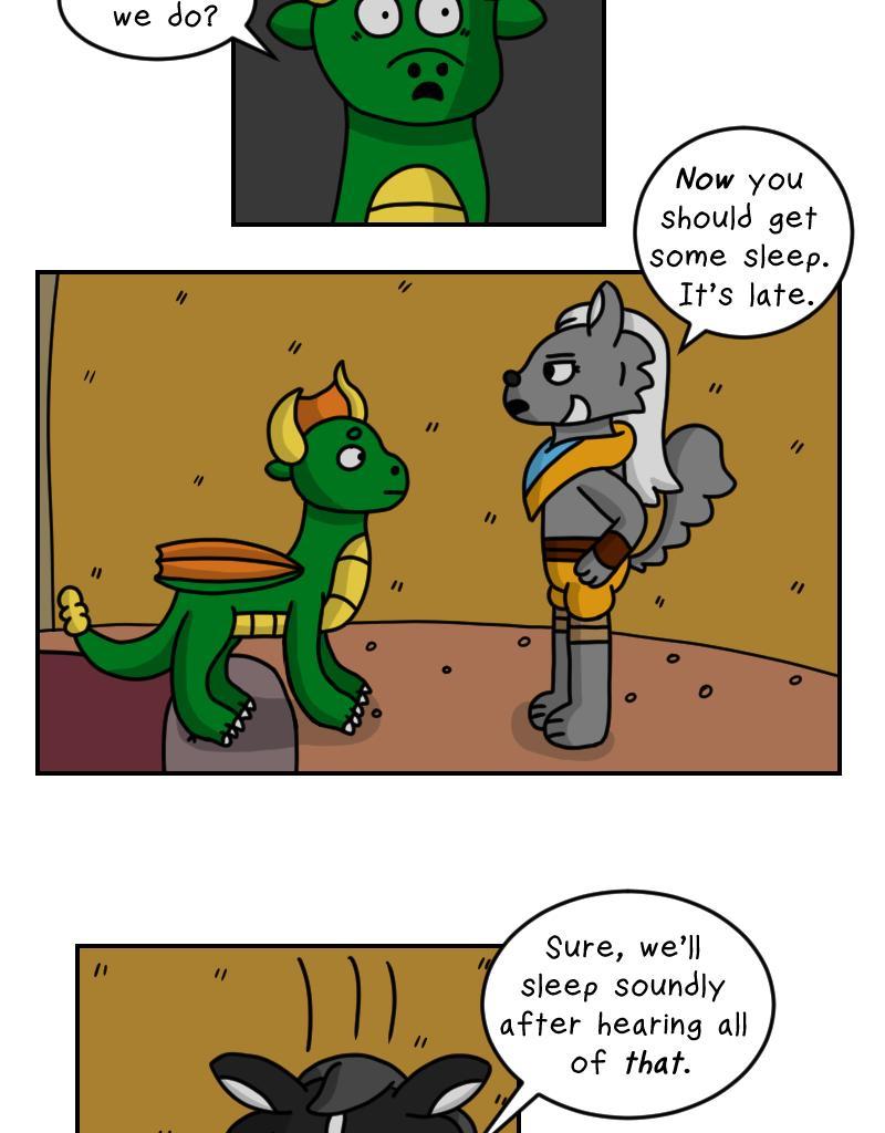 Dawn of the Fire Heart - Episode 11, Page 1: Foundling- Part Three