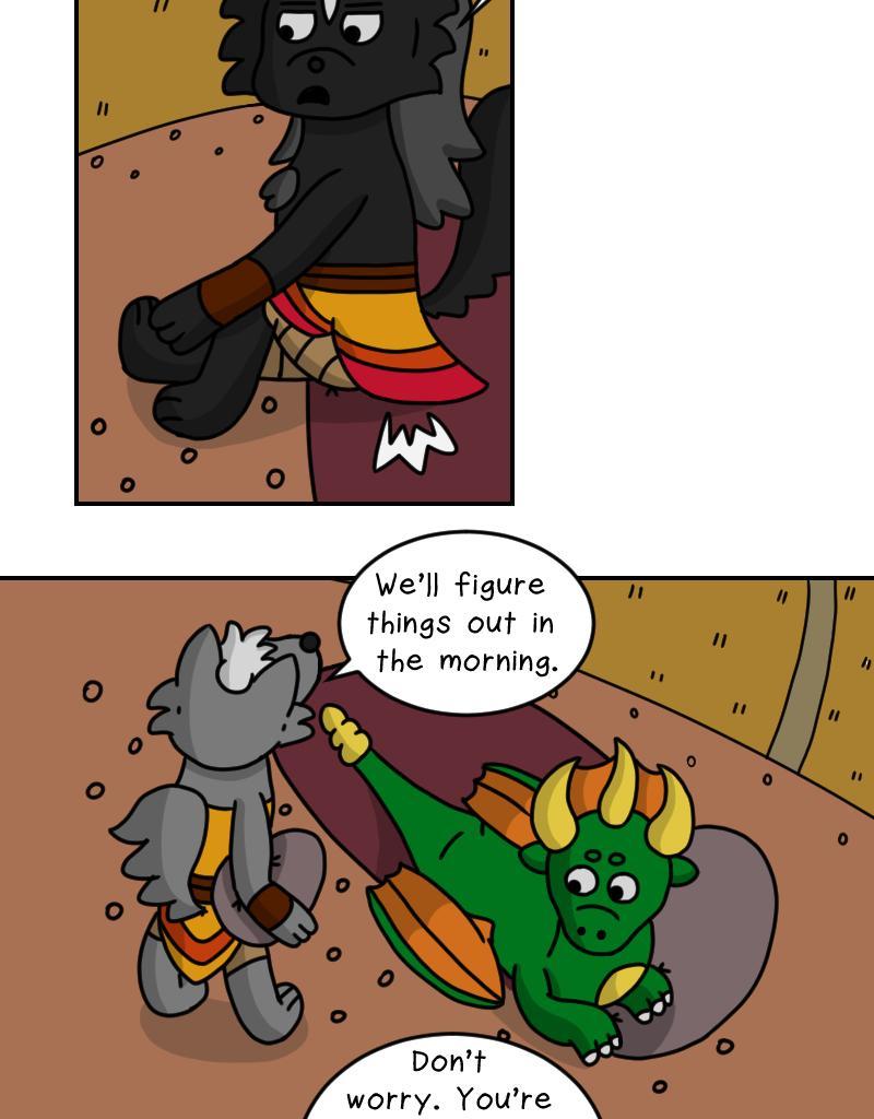 Dawn of the Fire Heart - Episode 11, Page 1: Foundling- Part Three
