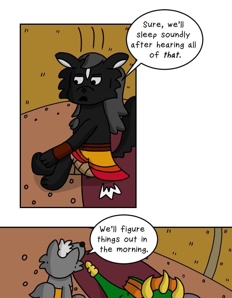Dawn of the Fire Heart - Episode 12, Page 1: Foundling- Part Four