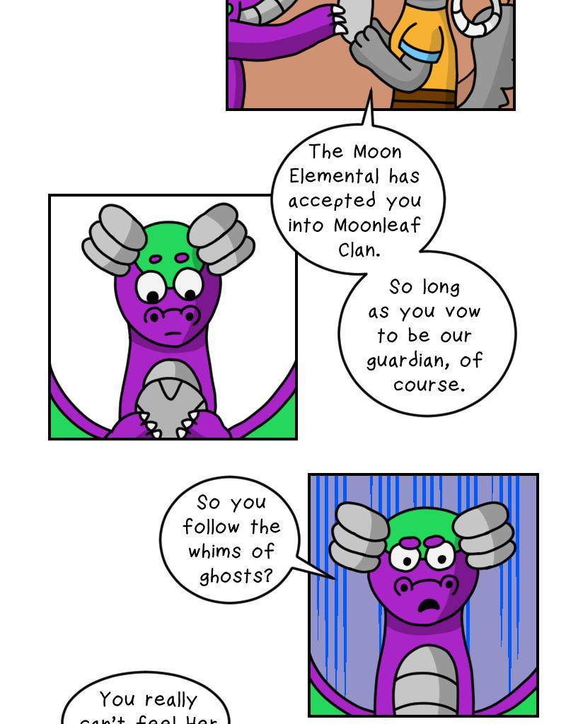 Dawn of the Fire Heart - Episode 13, Page 1: Moonleaf Guardians- Part One