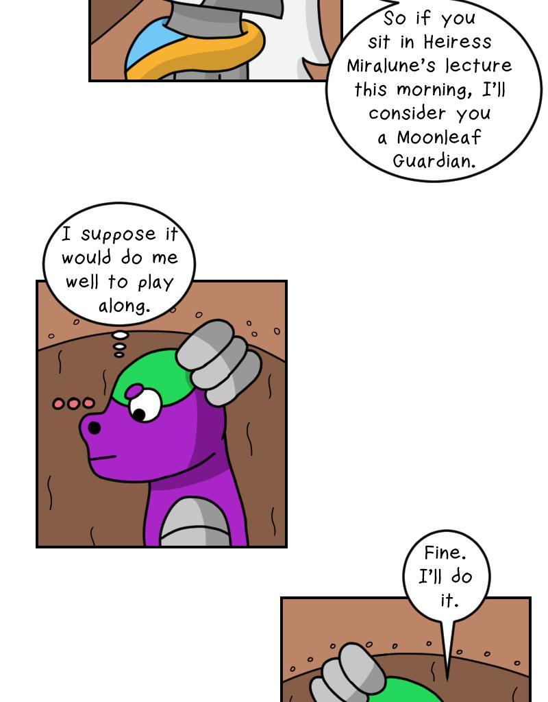 Dawn of the Fire Heart - Episode 13, Page 1: Moonleaf Guardians- Part One