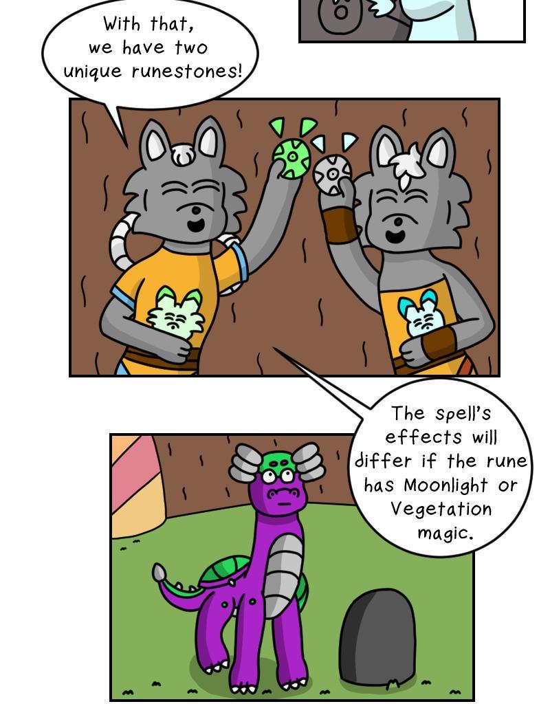 Dawn of the Fire Heart - Episode 14, Page 1: Moonleaf Guardians- Part Two