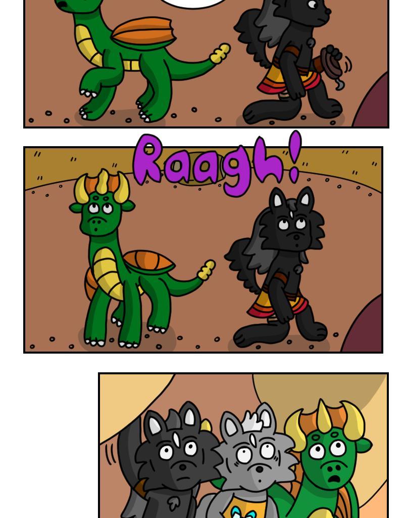 Dawn of the Fire Heart - Episode 16, Page 1: The Second Clash- Part One