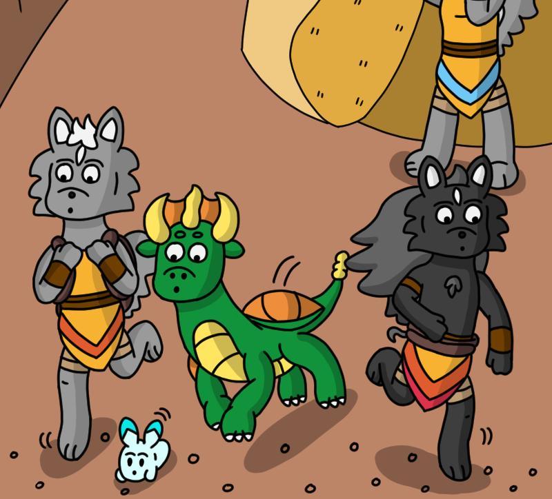 Dawn of the Fire Heart - Episode 16, Page 1: The Second Clash- Part One