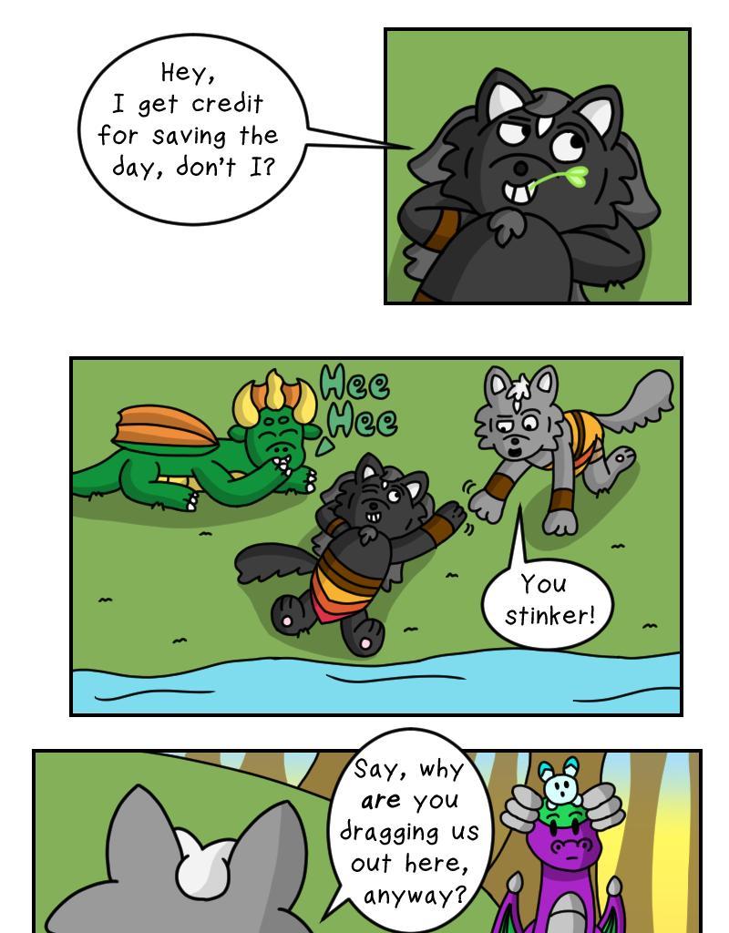 Dawn of the Fire Heart - Episode 18, Page 1: The Second Clash- Part Three