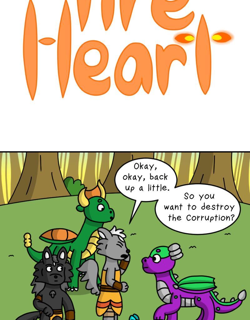 Dawn of the Fire Heart - Episode 19, Page 1: It's A Start- Part One