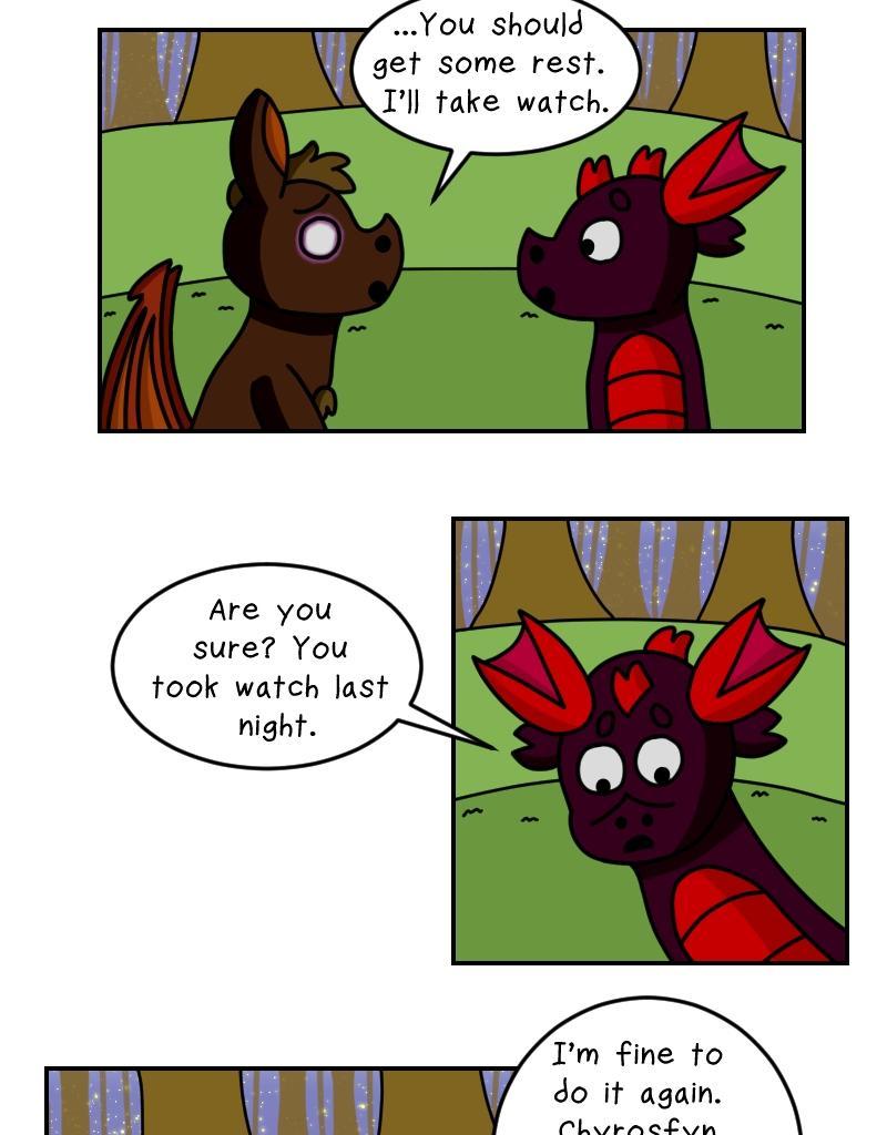 Dawn of the Fire Heart - Episode 22, Page 1: Riverside Road- Part One