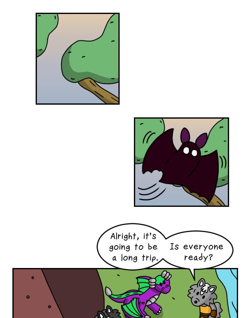 Dawn of the Fire Heart - Episode 22, Page 1: Riverside Road- Part One